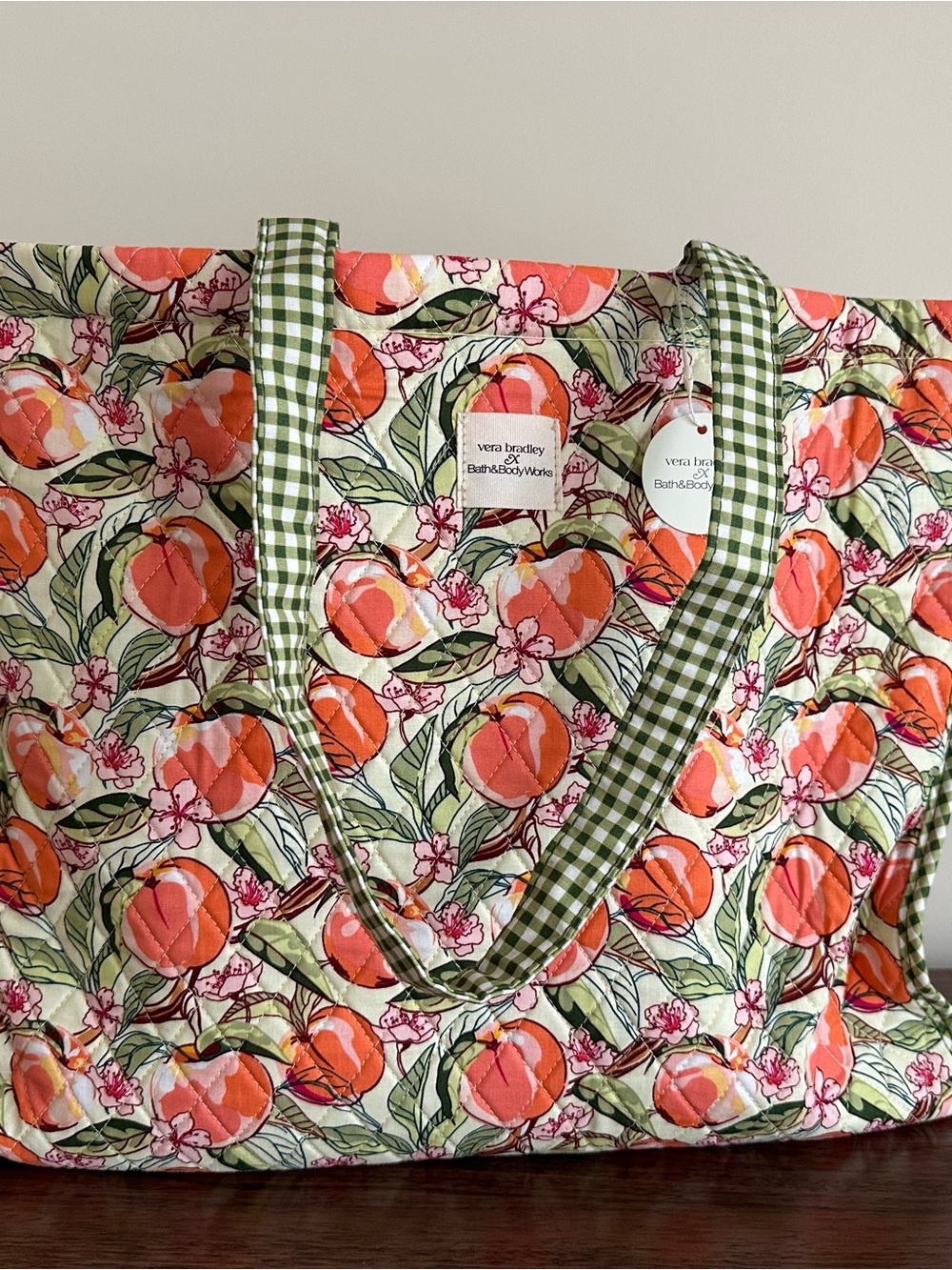 Bath & Body Works Vera Bradley Tote Bag NWT. Large tote